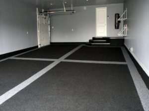 Garage paving